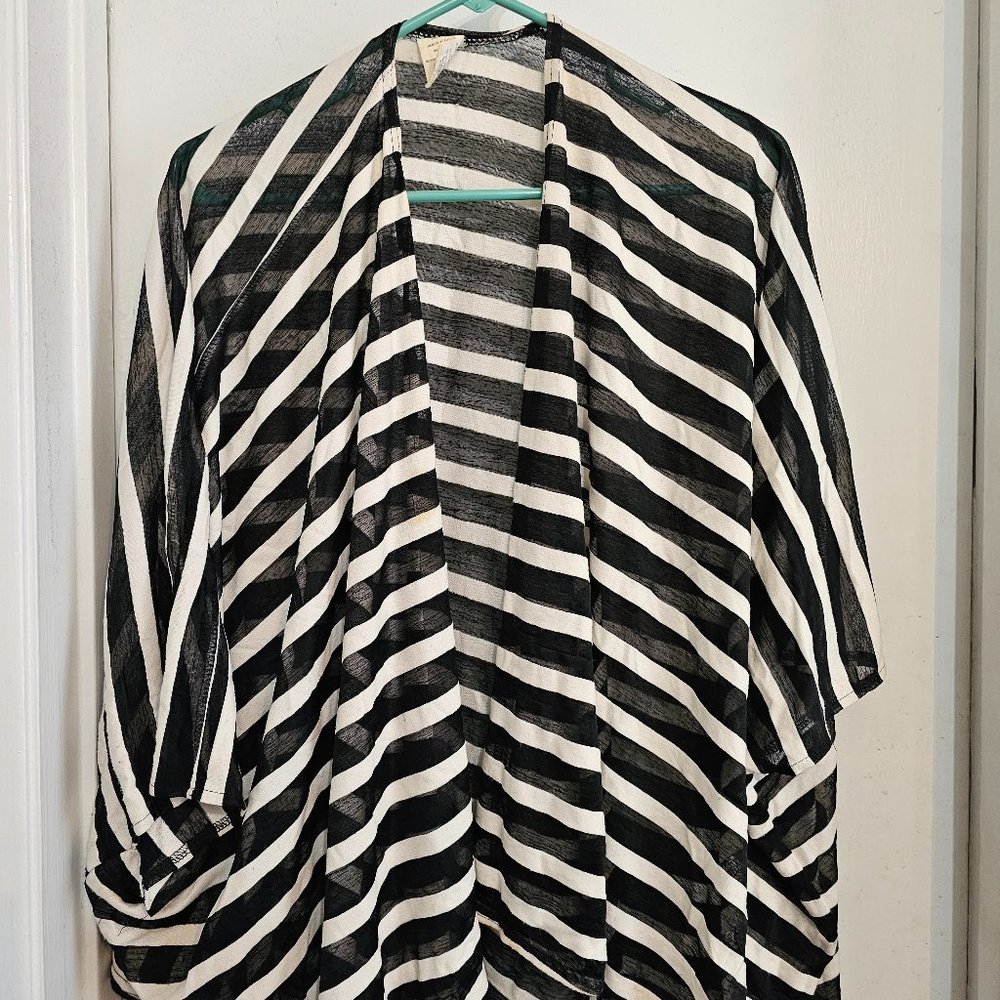 Women's Striped Cover Up